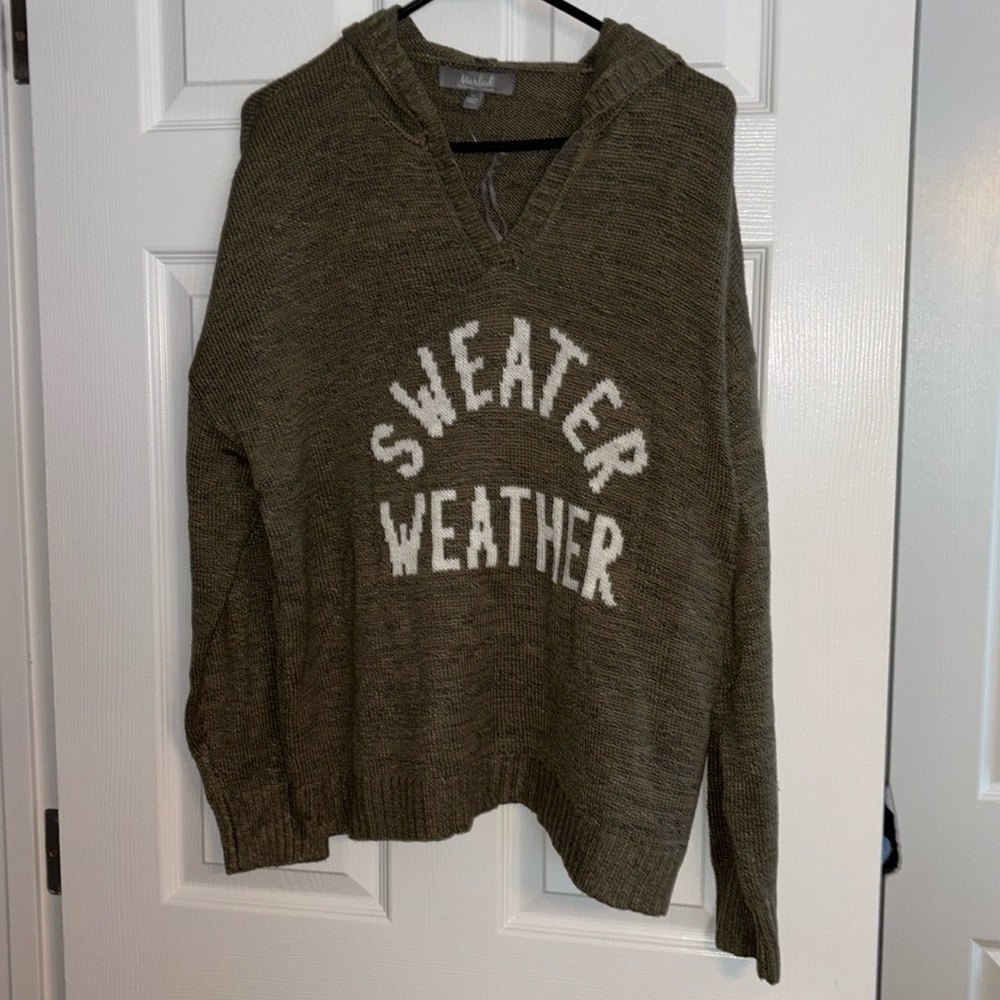 Marled sweater